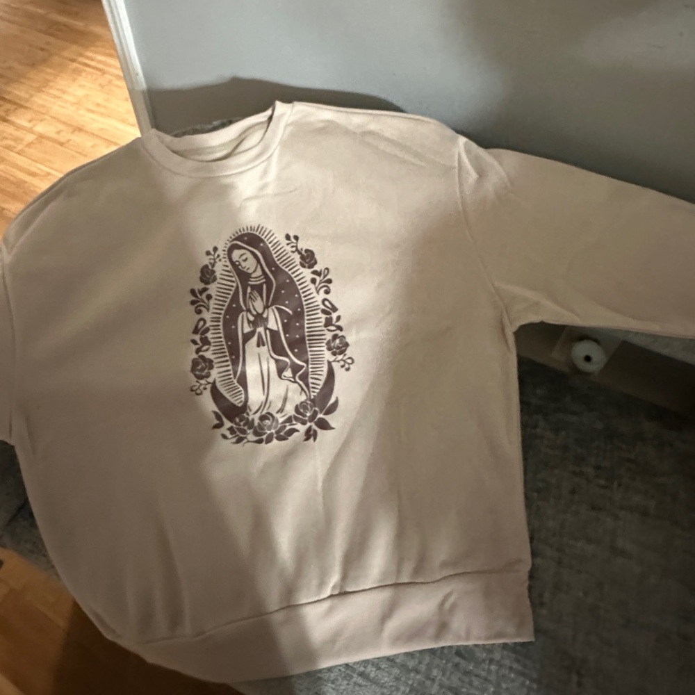 virgin Guadalupe crew neck